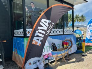 Estande da Ativa Náutica no SBT Verão