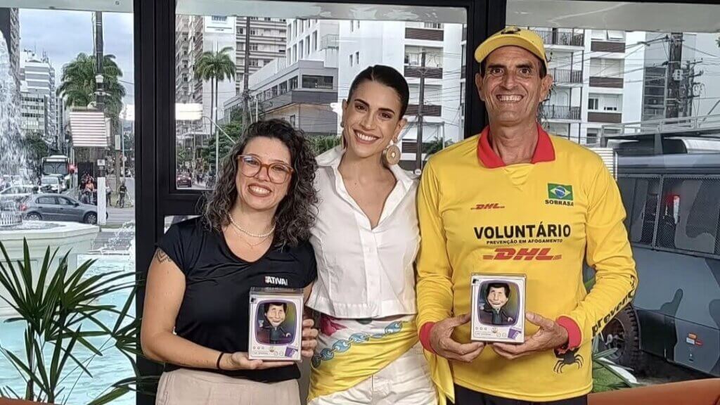 Três participantes do podcast da VTV SBT sobre segurança na água