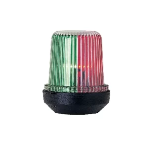 CLASSIC 12 Luz versátil, tricolor 360°, com caixa preta
