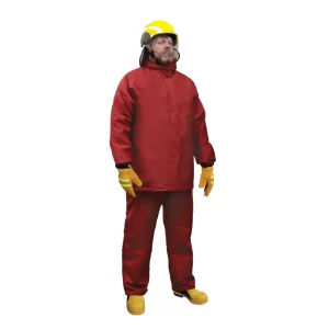 Conjunto completo de traje de bombeiro, extragrande, SOLAS/MED