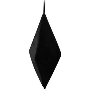 Sinalização diurna, Diamante, 1200x600mm, preto