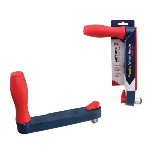 Manivela de guincho flutuante Lofrans, com trava, 20 cm