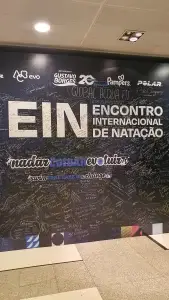 Arte do Encontro Internacional de Natação