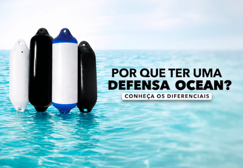 Defensas OCEAN Série U e Série H em diferentes formatos e cores