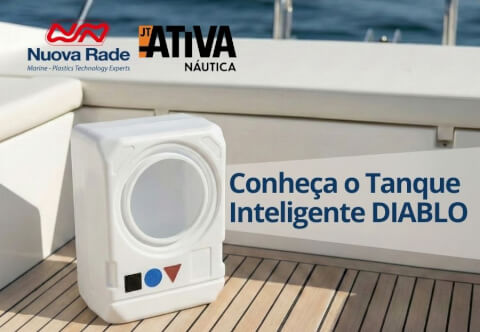 Tanque Inteligente DIABLO instalado em embarcação