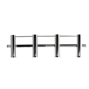 Suporte para 4 varas de pesca em aço inox 316 embutido