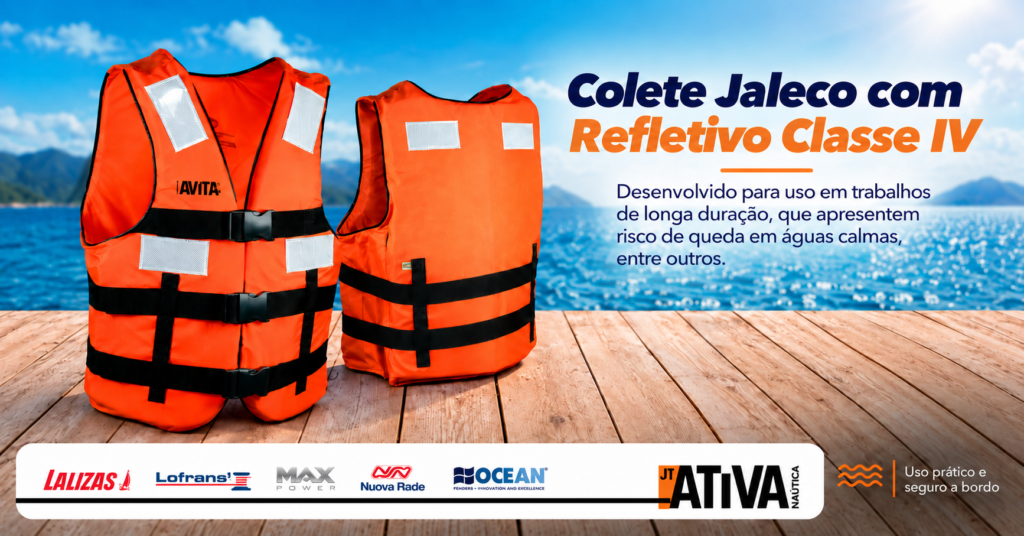 COLETE JALECO IV - ATIVA NÁUTICA