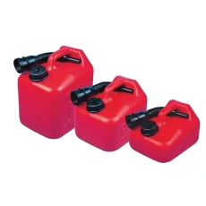 Galão portátil para combustível com bico JERRYCAN para embarcações