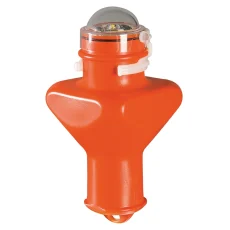 Luz LED flutuante STELLA SOLAS para boia salva-vidas com visibilidade em 360°.